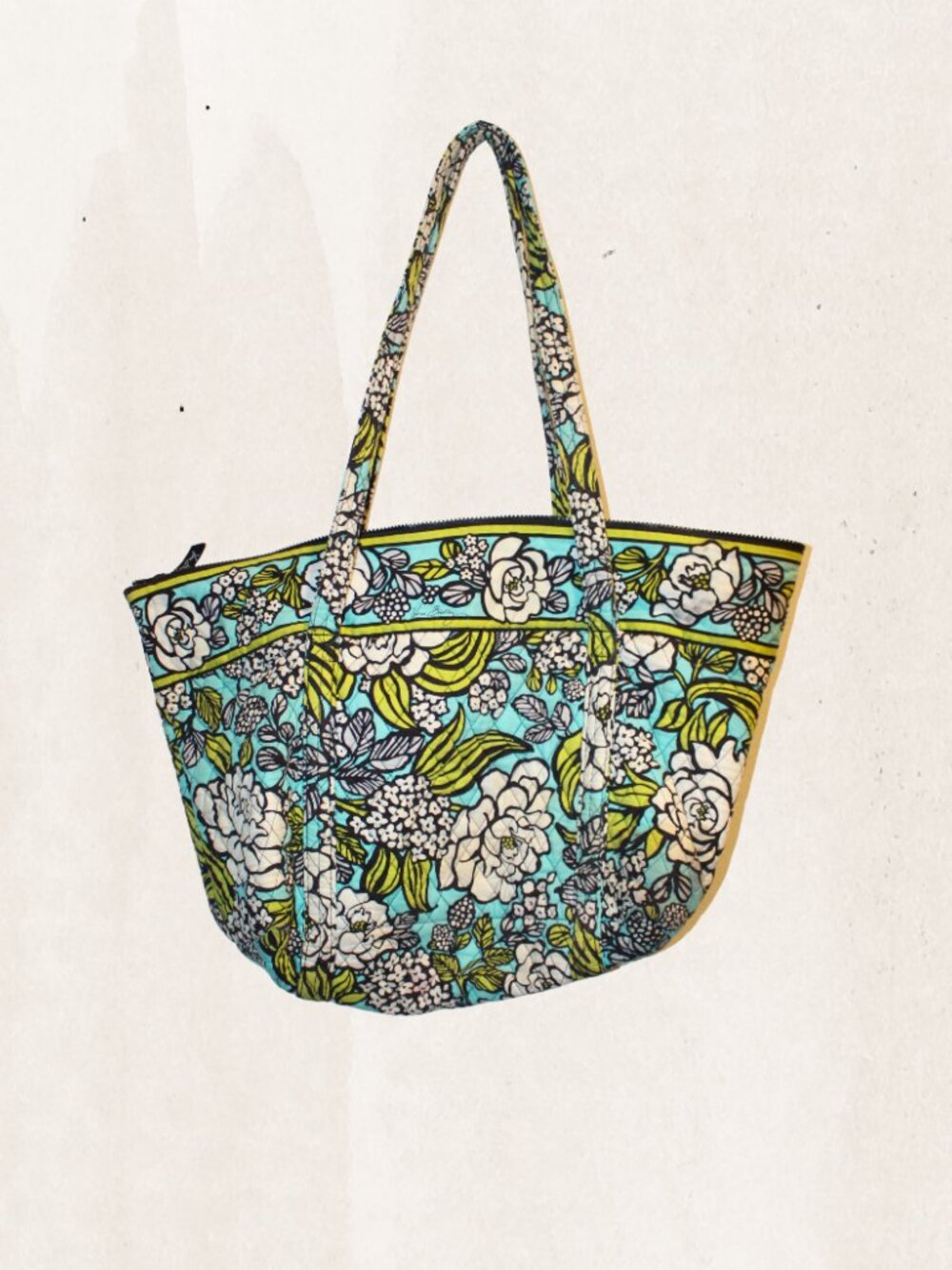 Vera Bradley "Island Blooms" Tote - Picture 1 of 2